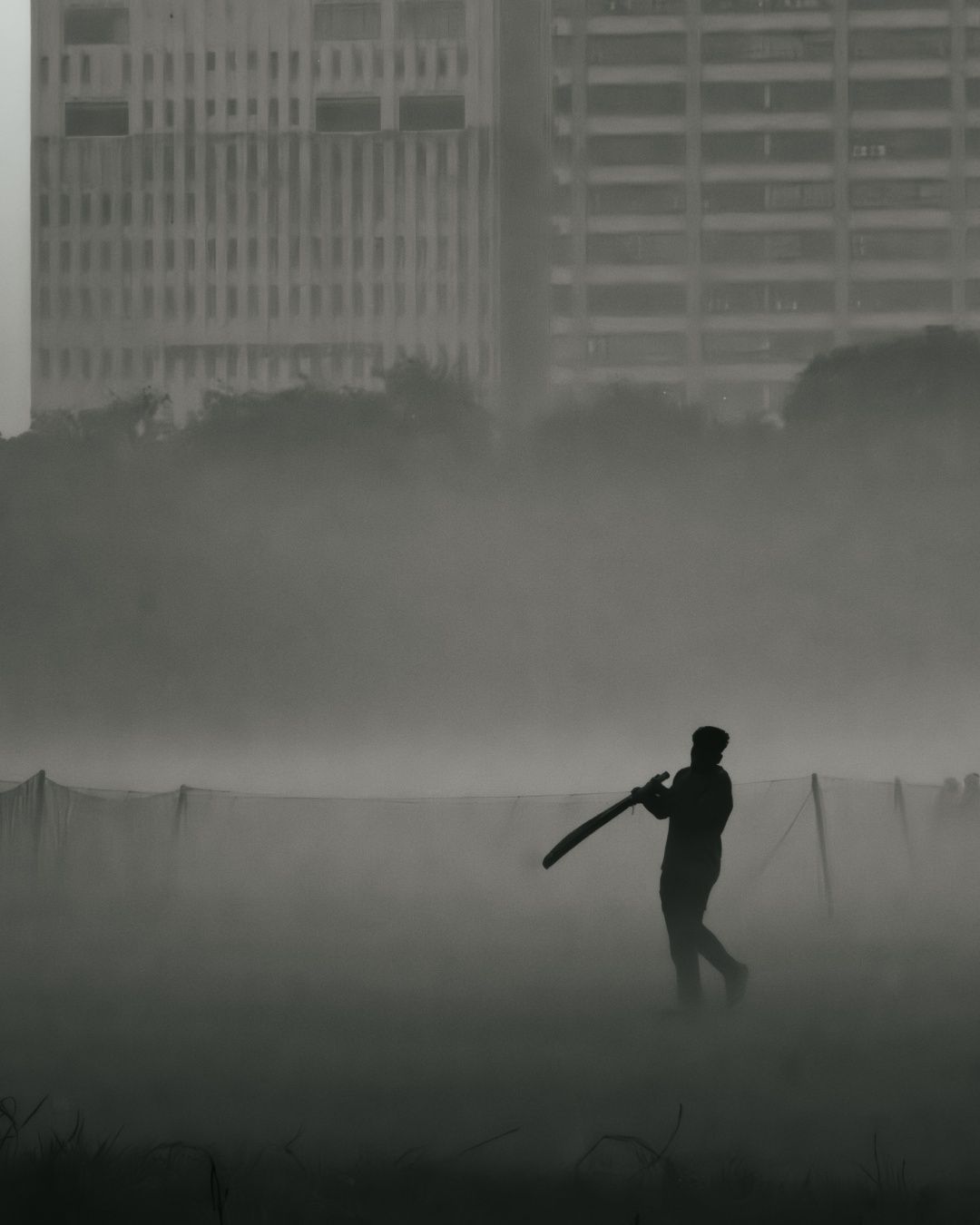 In the mist, every innings begin.