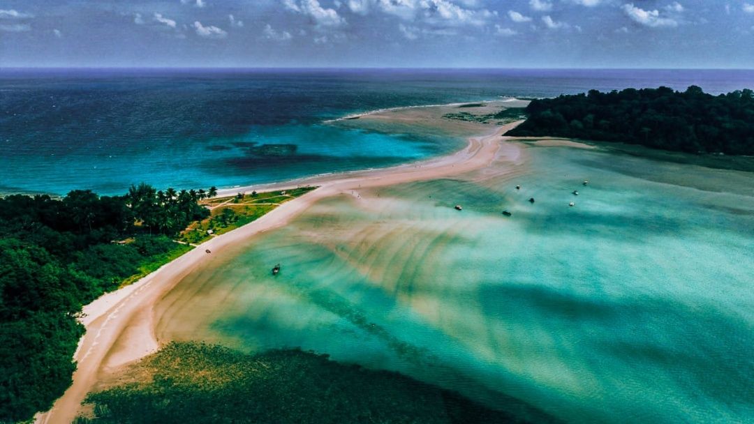 Aerial Chronicles: From Land to Lagoon