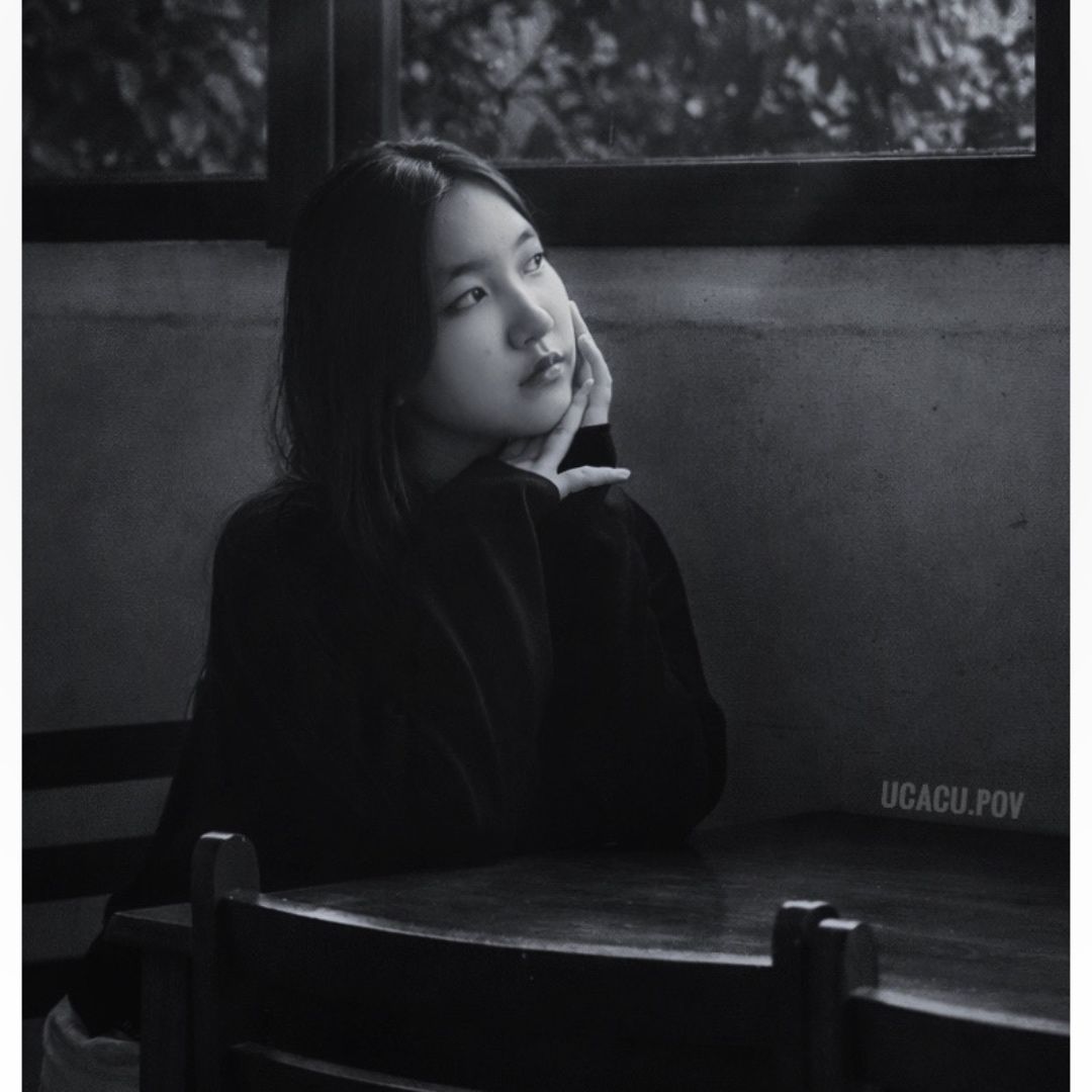 Black and white