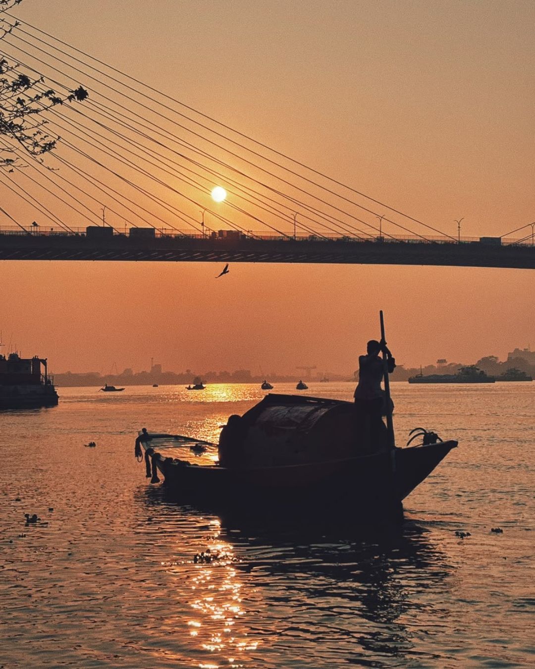 Dusk At Ganga