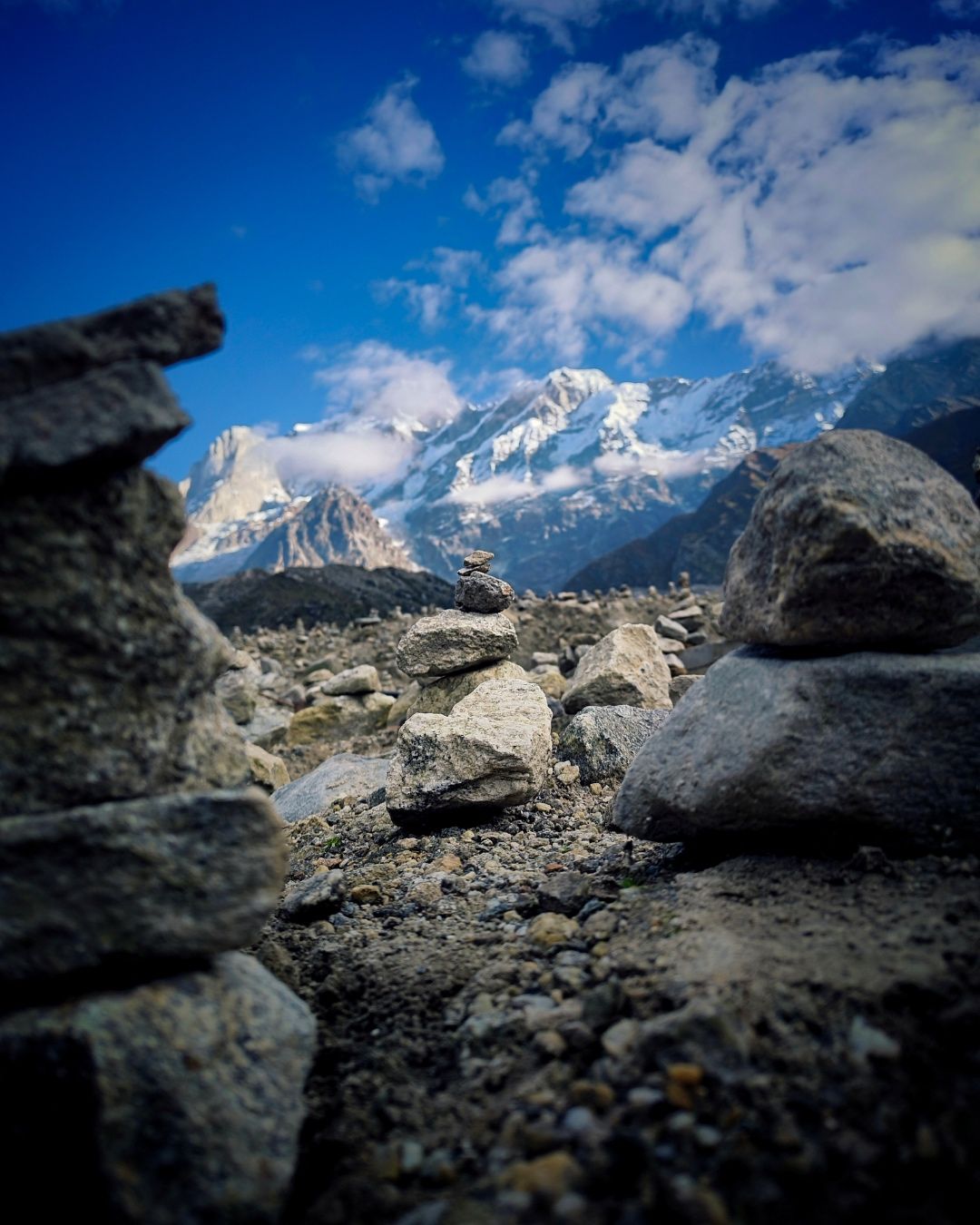 Framing the mountains