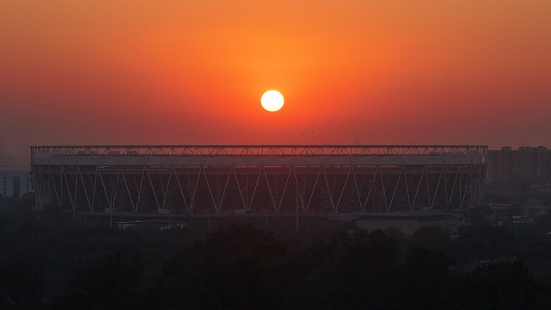 NARENDRA MODE STADIUM SUNSET