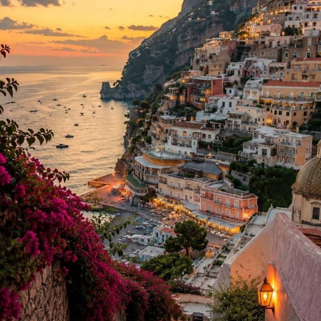 Cascade of Lights Above the Tyrrhenian