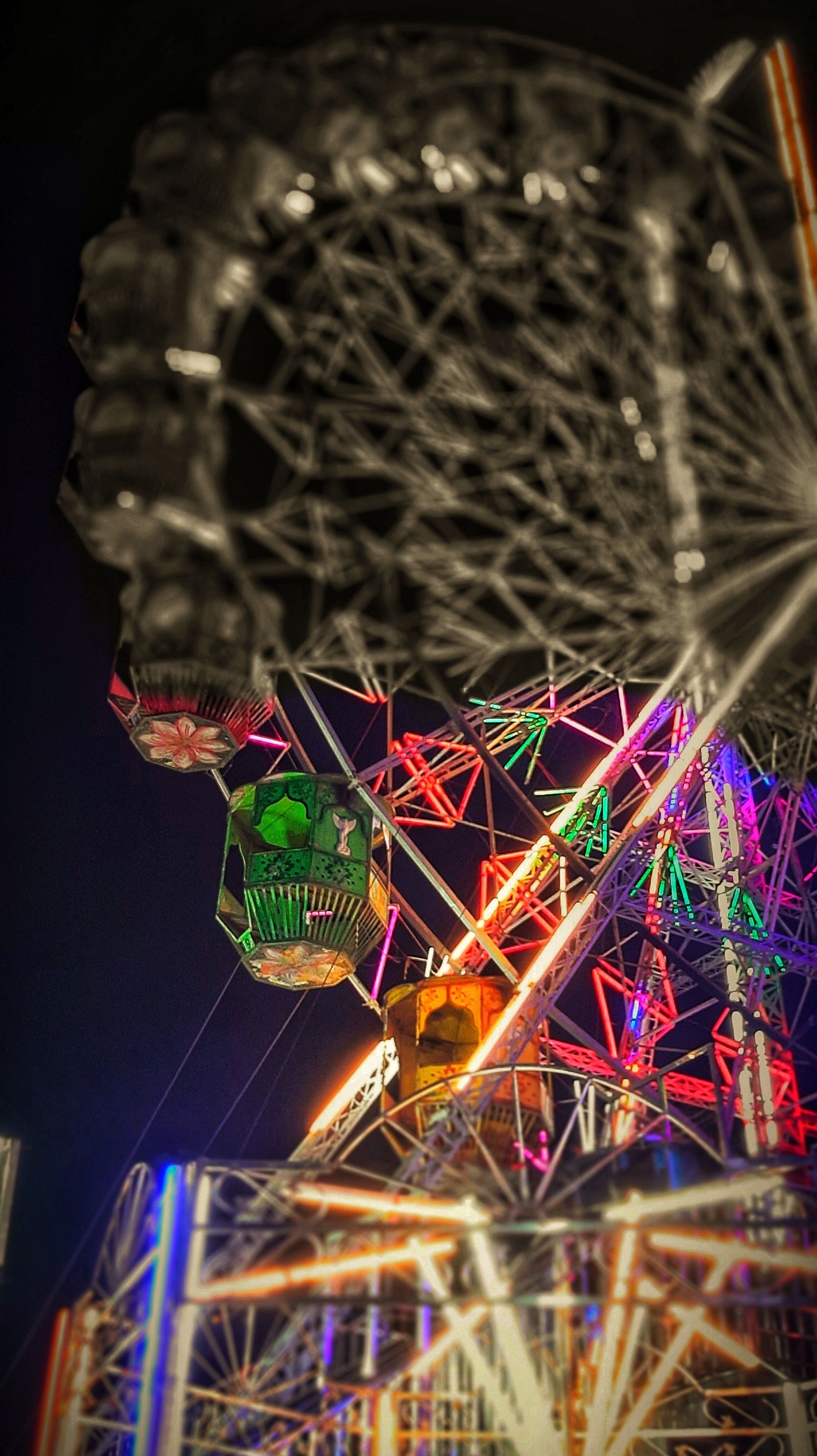 Half and Half Ferris Wheel